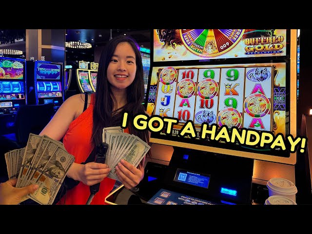 I got a HAND PAY! I played Buffalo Gold Revolution Slots and this Jackpot came UNEXPECTEDLY.. ♥️