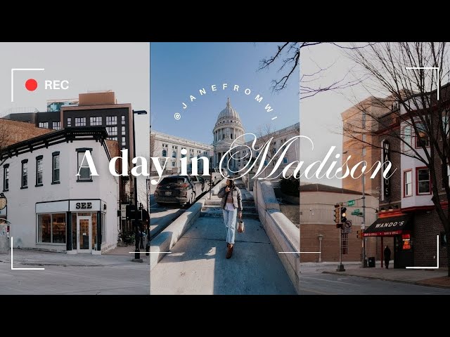 24 hrs in Madison | Exploring the Heart of WI (food, fun, city vibes)