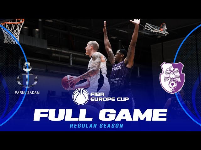 BC Parnu Sadam v Fotbal Club Arges | Full Basketball Game | FIBA Europe Cup 2024-25