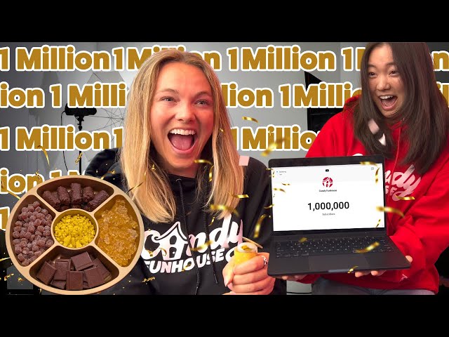 We Hit 1 Million Subscribers! 🎉 | Behind the Scenes of Making Our Famous ASMR Candy Platters