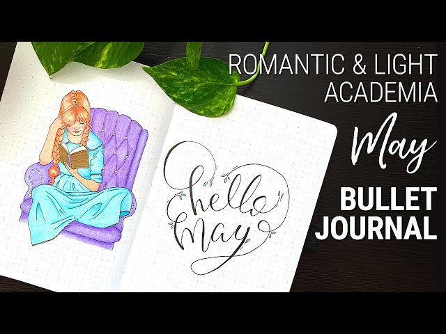 Light Academia May 2021 Bullet Journal Setup » DarkSunlight