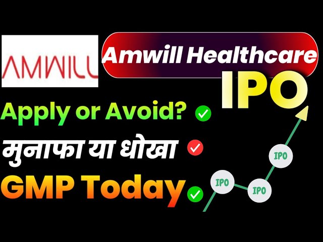 Amwill Healthcare Limited IPO Review| Amwill Healthcare IPO Apply or Not ? Amwill IPO GMP Today