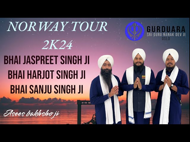 Simran|Gurbani|Shabad|Kirtan|Hazri|Norway|BhaiJaspreetSinghji|BhaiHarjot SinghJi|Bhai Gunkar singhji