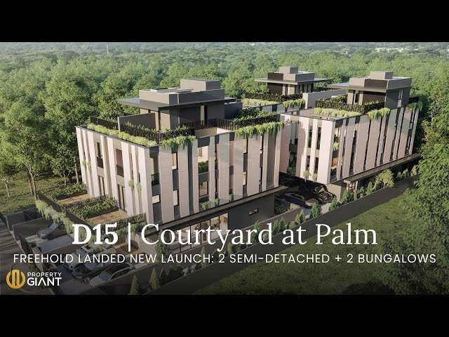 Courtyard at Palm Road: 2 Brand New Semi-D and 2 Detached Bungalows