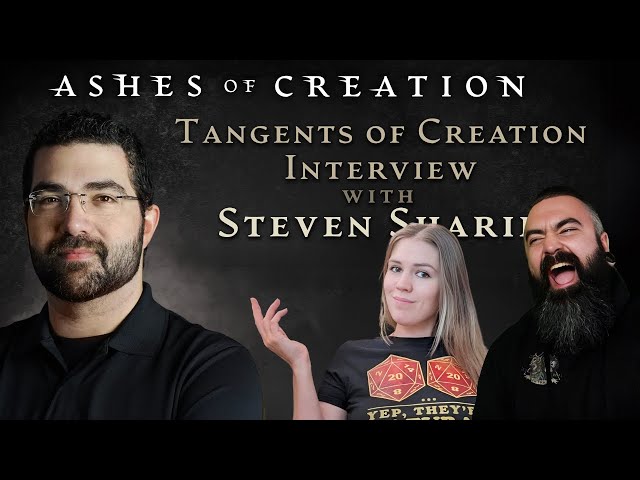 Steven Sharif Interview – Ashes of Creation Alpha 2 Insights | Tangents of Creation Podcast