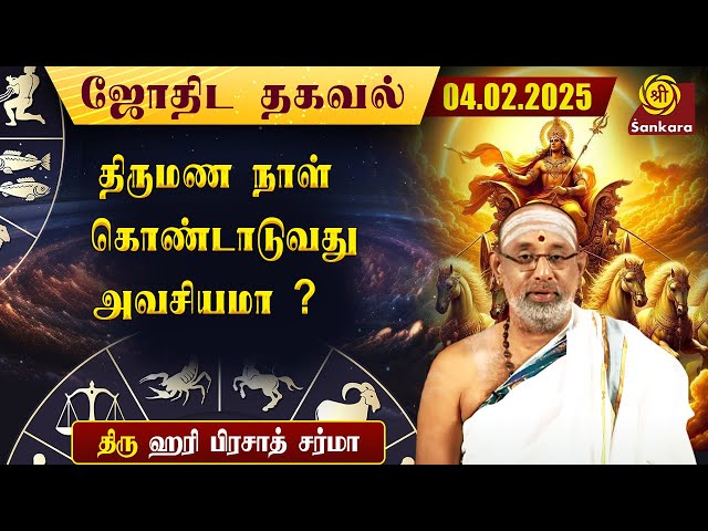 இன்றைய நாள் எப்படி இருக்கு | Hariprasad Sharma Indhanaal 04-02-2025