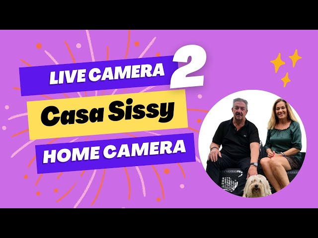 Casa Sissy 24/7 LIVE - camera 2 - Daily Real Life of an Italian Couple: Uncut - Unscripted