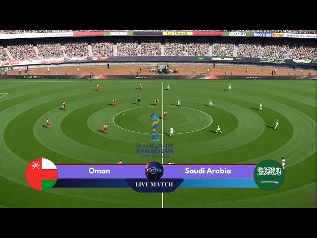 🔴Oman vs Saudi Arabia -  WAFF Arabian Gulf Cup 2024 | Football Life 2025