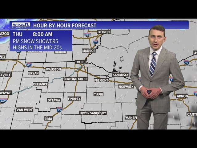 Some flurries overnight into Thursday; highs will reach 20s | WTOL 11 Weather