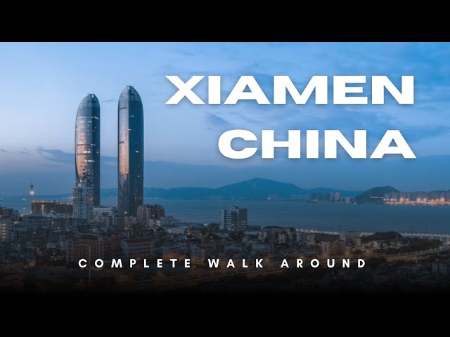 🇨🇳 Xiamen, China: A Beautiful Coastal City with Historic Charm 🏝️ | 1080p HD Walking Tour