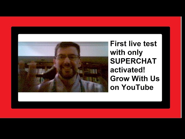 First live test with only SUPER CHAT activated! Grow With Us on YouTube / Live April 20, 2021