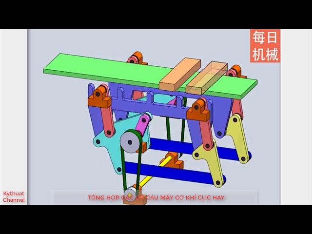 tổng hợp 200 cơ cấu cơ khí hay nhất/transfomations of moverment