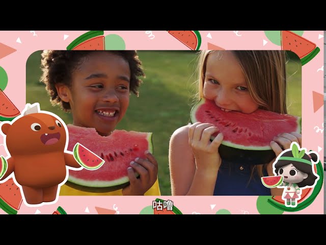 Early Learners | How to pick juicy watermelons? | Emmy&GooRoo Nature Class | Kids Cartoons [SUBS]