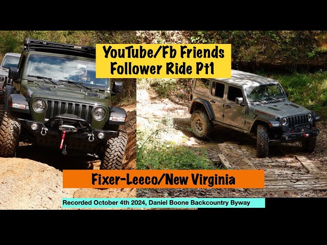 10/04/2024, Yt /Fb Follower ride Fixer-Leeeco/New Virginia easy ride Part1