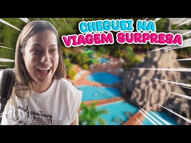 CHEGAMOS NA VIAGEM SURPRESA DE ANIVERSÁRIO * Não acredito que é aqui! | Kathy Castricini