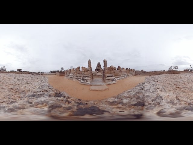 Mahabalipuram - the sculptural splendor (VR/ 360° video)