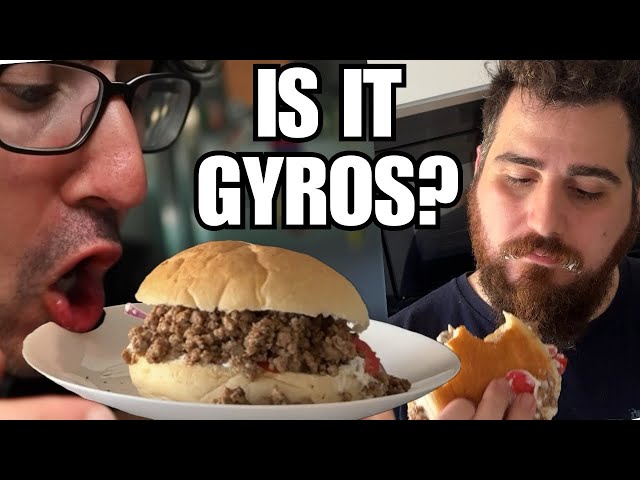 I tested Adam Ragusea’s SLOPPY GYROS!!!