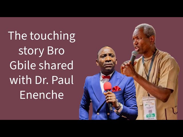 I Was Humbled by God || Bro  Gbile Akanni’s  shared his experienced at Dr. Paul Enenche’s church.