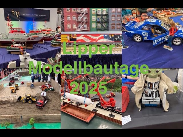 Lipper Modellbautage 2025 1/3 #RC-Trucks , #Modeltrains, #Roboter