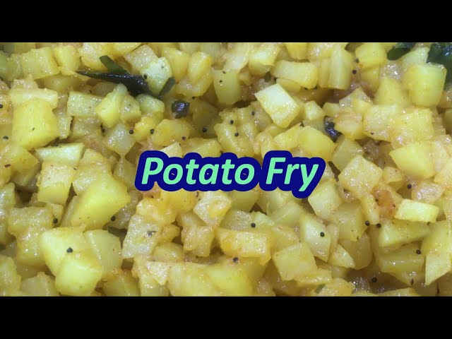 How To Make Potato Fry Fast | Simple Potato Fry | Easy Potato Fry