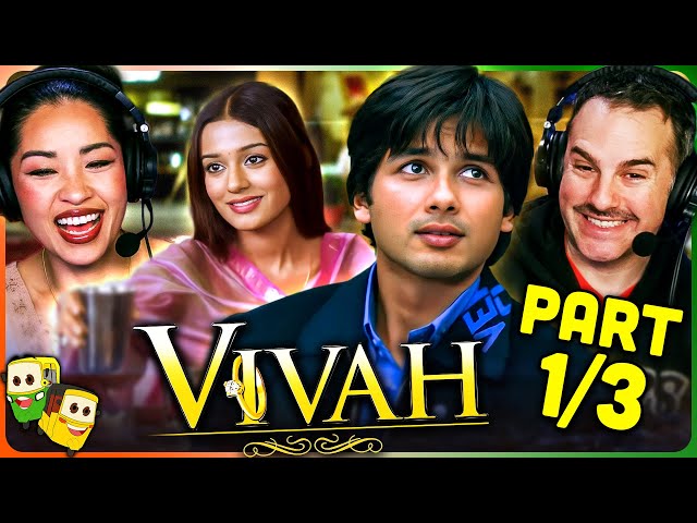 VIVAH (Part 1/3) Movie Reaction! | Shahid Kapoor | Amrita Rao | Anupam Kher