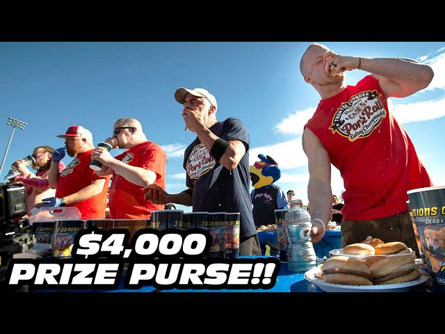 $4000 Pork Roll Eating Contest vs World's Best Eaters (Esper, Wehry, Bertoletti and More!!)