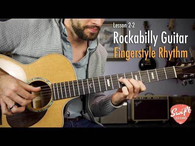 Rockabilly Fingerstyle Guitar Lesson Part 2 - Advanced Techniques