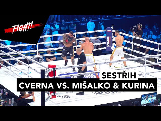 SESTŘIH: Cverna v boxu čelil dvěma soupeřům,  nestačil v pohybu | Fight!