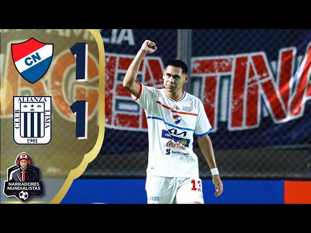 COPA LIBERTADORES  🥅 Club Nacional 1 - 1 Alianza Lima | NARRADORES MUNDIALISTAS ⚽