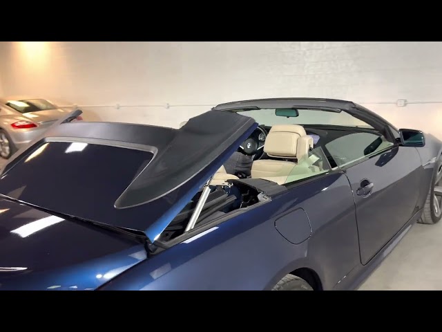 BMW 650i Convertible Top Operation