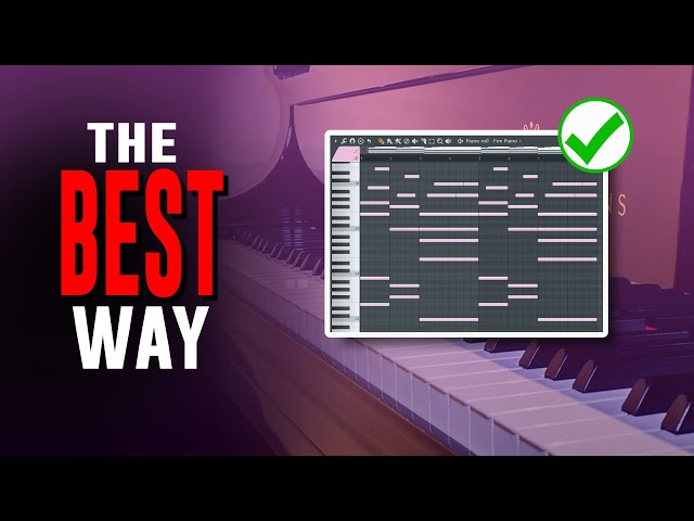 How To make piano melodies FROM SCRATCH | FL Studio 20 Tutorial