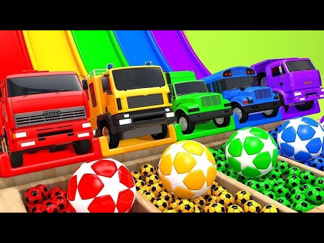 🔴 LEARN COLORS 🔴 CARROS PARA NIÑOS