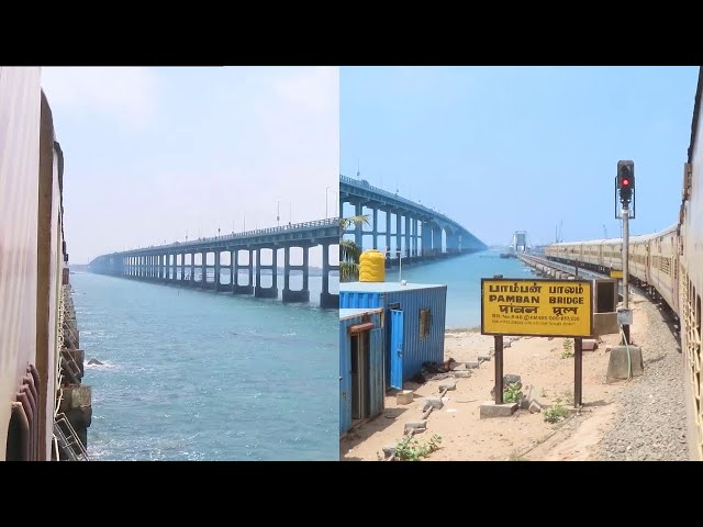 Trichy-Rameswaram express Part 2  | Journey to Pamban Bridge & Rameswaram island