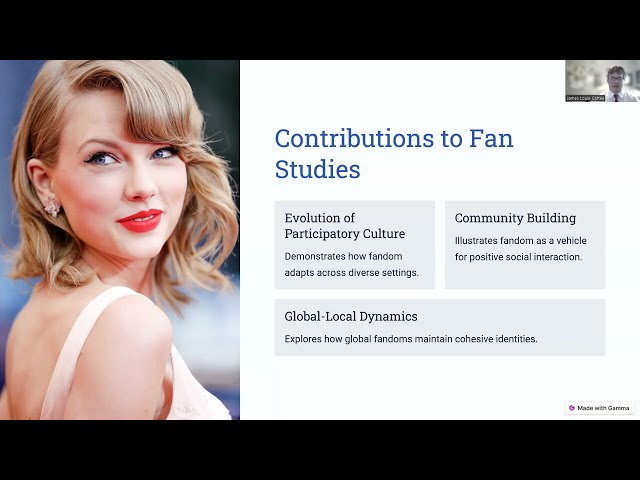 Swifties Across Borders: An Exploration of Participatory Culture in Taylor Swift Fandom