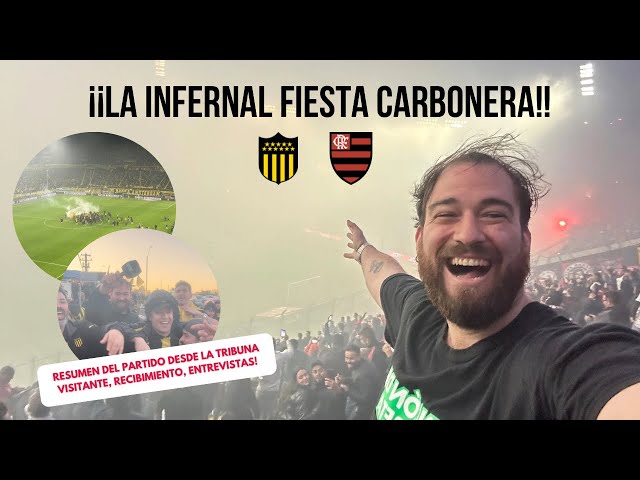 UN INFIERNO ENCANTADOR | PEÑAROL vs FLAMENGO, cuartos de final Copa Libertadores 2024