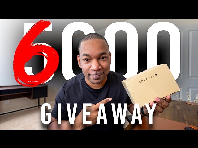 6000 Subscriber Giveaway!  ft ApexInno (ENDED)