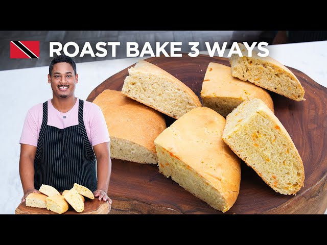 Roast Bake 3 Ways: Coconut, Carrot, Pumpkin Recipe by Chef Shaun 🇹🇹 Foodie Nation