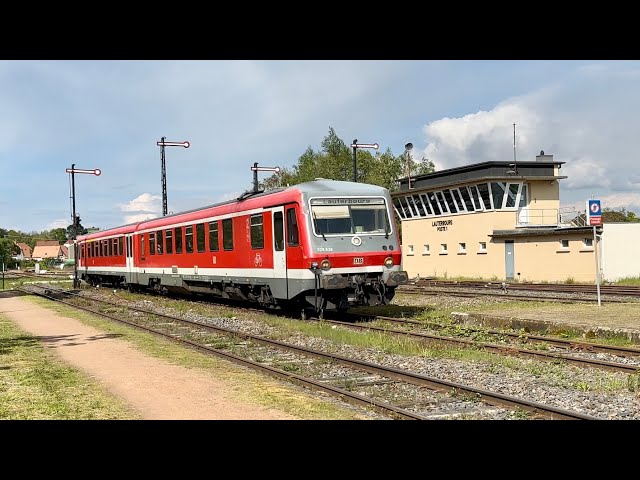 Allemagne compilation classe 628 DB à Lauterbourg et Bundenthal - Rumbach Mai 2024