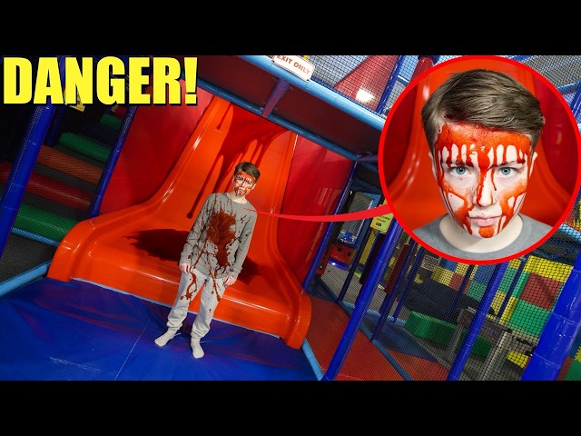 IF YOU SEE THIS BLOODY CHILD AT AN INDOOR PLAYGROUND, RUN! (HE WENT MISSING)