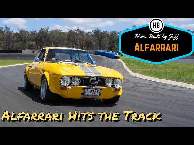 The Alfarrari hits the track, behind the scenes with Shannons Driven