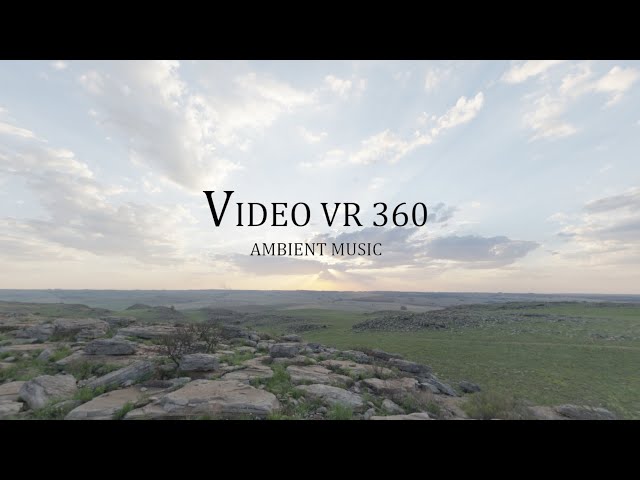 Video Vr 360 Background With Ambient Music