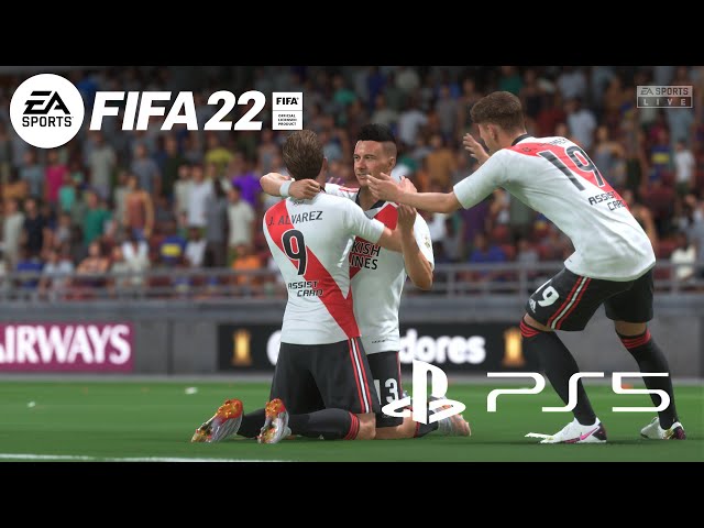 FIFA 22 - Conmebol Libertadores Cup Final - Boca Juniors vs River Plate - (Gameplay PS5)