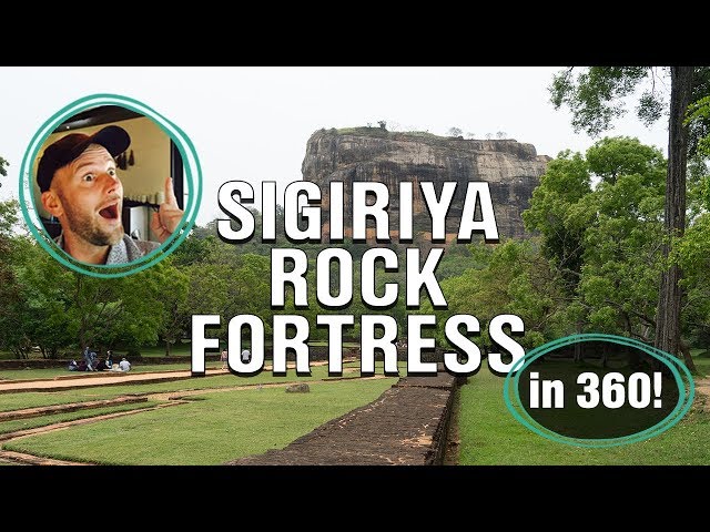 Climbing Sri Lanka's Sigiriya Rock Fortress - in 360!!