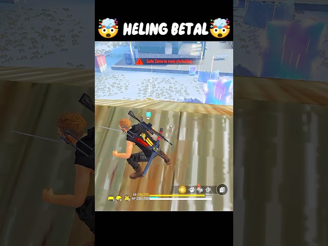 1VS1🤯 situation 🤯 healing battle Free Fire #game #viralshorts #youtubeshorts