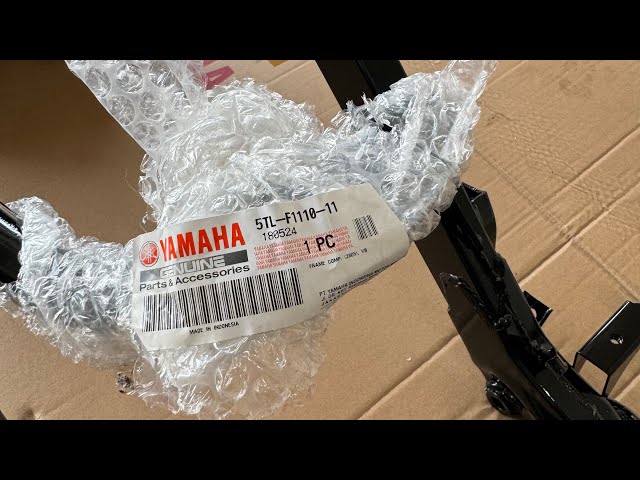 UNBOXING RANGKA FRAME MIO SPORTY BARU ORIGINAL BISA ORDER DI KITA DWI MOTOR PART99