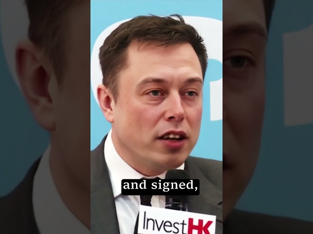 Elon says he's sorry.