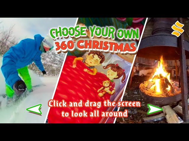 Choose Your Own 360º Christmas - an interactive YouTube video made with Stornaway.io