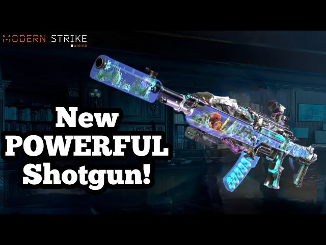 New Update! YOU MUST SEE THIS NEW POWERFUL Shotgun! 😱 Poseidon-12