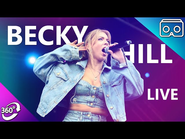 Becky Hill (The Voice) Live in Manchester 2019 - 360 Video