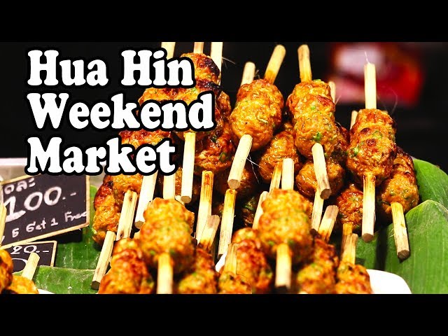 Hua Hin Night Market Tour – Thai Street Food & Shopping at Hua Hin's Weekend Night Market